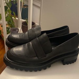 Aerosoles Leather Chunky Loafers